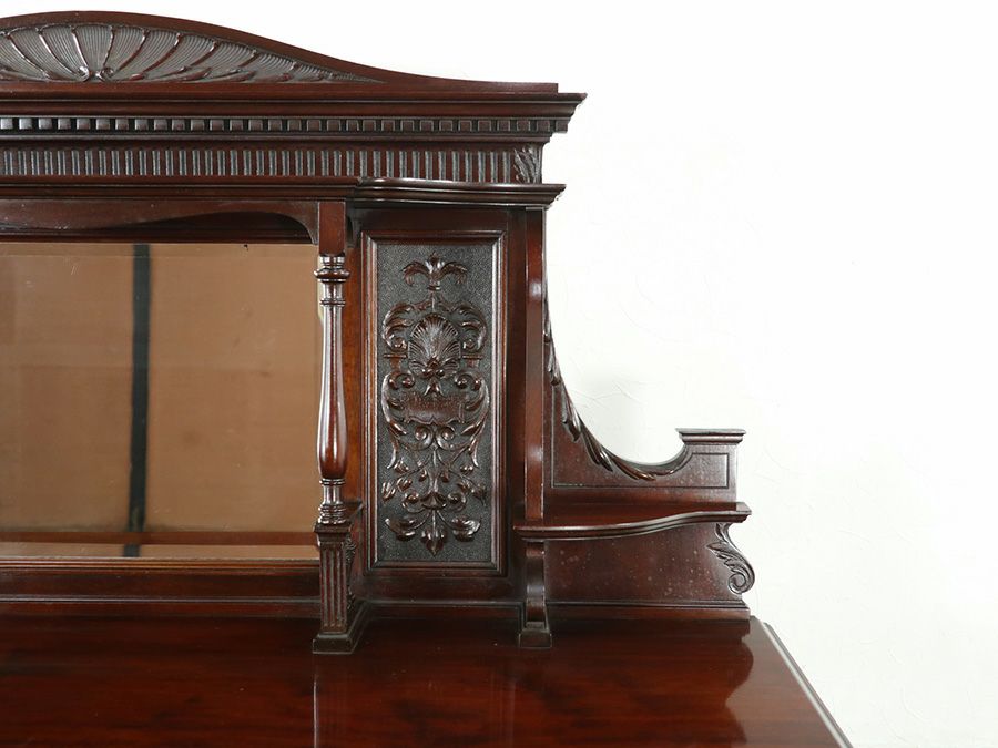 アンティーク家具 張替済キャビネット 80777