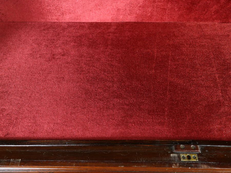 アンティーク家具 張替済キャビネット 80777