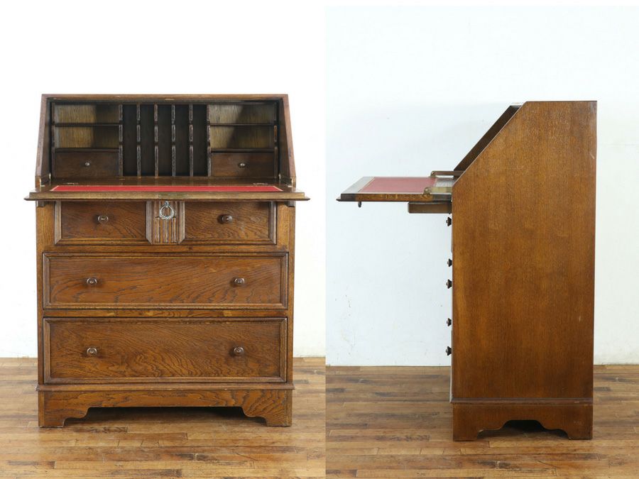 アンティーク家具 ビューロー 80869