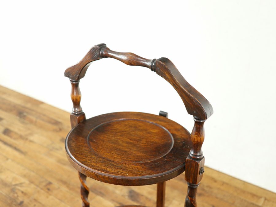 イギリスアンティーク ツイスト ケーキスタンド 80810a