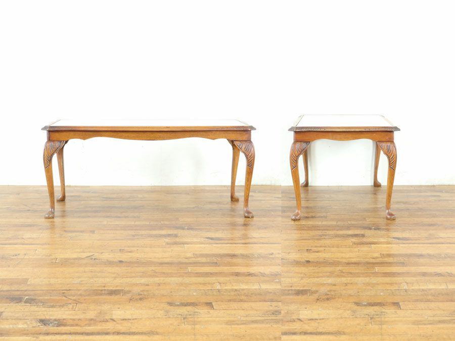 ガラストップコーヒーテーブル 80721