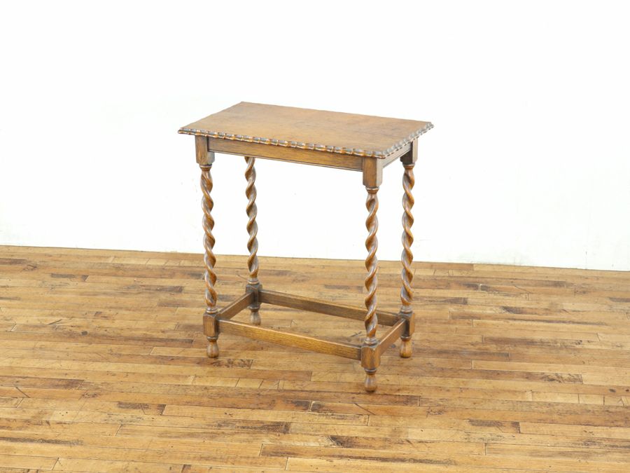 僅かに明るめ イギリスアンティーク オケージョナルテーブル 80684