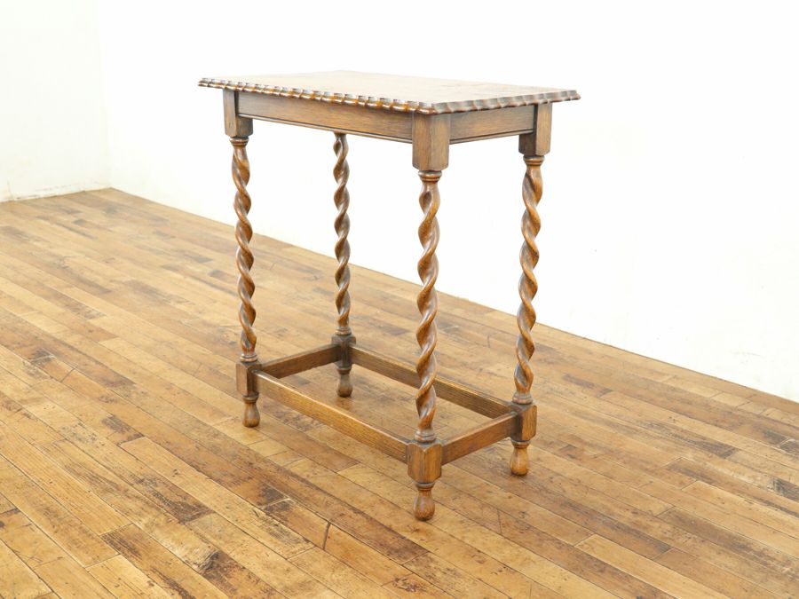 僅かに明るめ イギリスアンティーク オケージョナルテーブル 80684